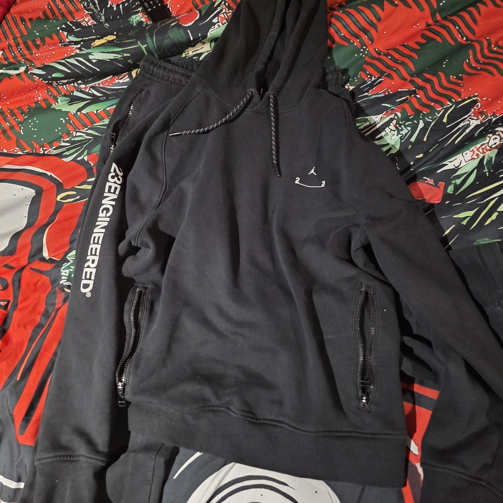 Black Hoodie with Logo
